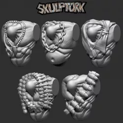 $4.49Orc Bare Torsos x5