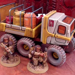 $4.50Outpost Utility Truck - 28mm