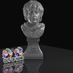 $4.50Sean Astin - "Samwise" - A LOTR inspired head bust and base