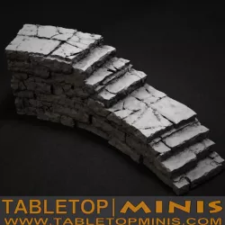 $4.95Old Stone Stairs With Steps Curve Left