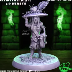 $4.99Quely Glover, Halfling druid
