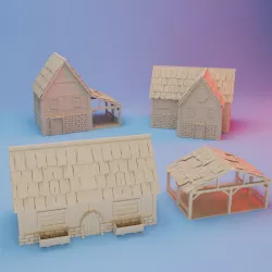 $4.99Realistic Village Buildings 1