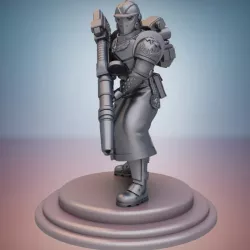 $4.99Sanctus Manipulus. Heavy Blaster Cannon specialist and ammo bearer.