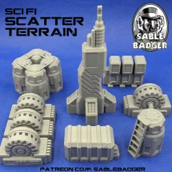 $4.99Sci Fi ScatterTerrain set 1