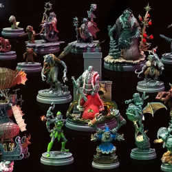 $45.00Santa and the Goblin Thieves - December '21 Patreon release