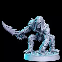 $5.00PRE-SUPPORTEDShadow Stalker (Undead Aassassin) - 32mm - DnD
