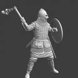 $5.00Russian medieval warrior with flail