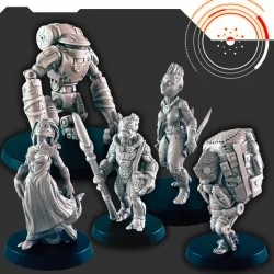 $5.00Sci-fi TITUS X Set [Support-free]