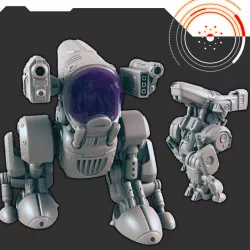 $5.00Sci-fi Vehicles: AHAB Heavy Walker [Support-free]