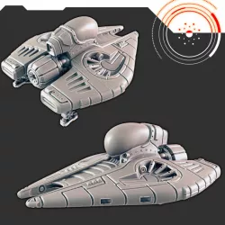 $5.00Sci-fi Vehicles: Starfighter 1 [Support-free]