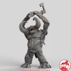 $5.00Sea Troll Wereshark 2-inch base, 750 mm height large miniature