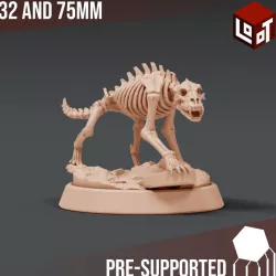 $5.00Skeleton Wolf - Wightpocalypse - Loot Studios