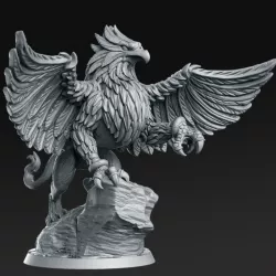 $5.00Skreek - Griffin - 32mm - DnD