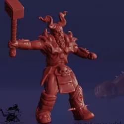 $5.00Sorvin of the Hammer – Large Fey Half-Giant (2 inch/50 mm base, 3 inch/75 mm height miniature)