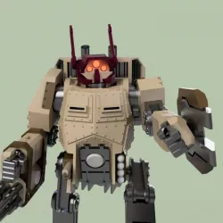 $5.00Space Communist Human Auxiliaries - Commander and high mobility type battlesuits