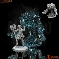 $5.90Female human sorceress with elemental evocation (0063)