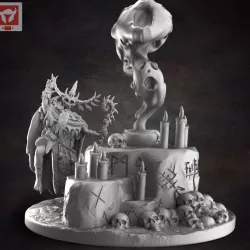 $5.99Shaman Norse Demon -On Display Base