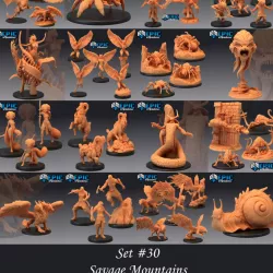 $59.90Savage Mountains Set / Classic Mountain Encounter Collection / Pre-Supported