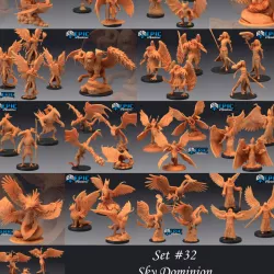 $59.90Sky Dominion Set / Flying & Air Encounter / Heavenly Collection / Pre-Supported