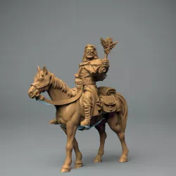 $6.00Mounted wandering priest