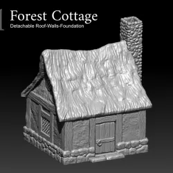 $6.00Small Box Cottage with removable walls