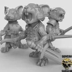 $6.50Mousle Rangers with Daggers (pre supported)