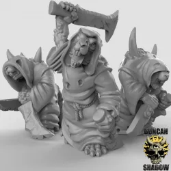 $6.50Rat Folk Plague Monks with Swords (pre Supported)