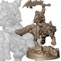 $6.99Orc wolf rider