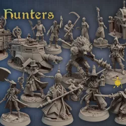 $60.00October Release - Titan Forge Miniatures - Vampire Hunters