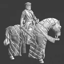 $7.50Mounted old experienced Folkunga crusader