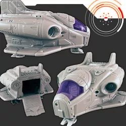 $7.50Sci-fi Vehicles: Shuttle [Support-free]