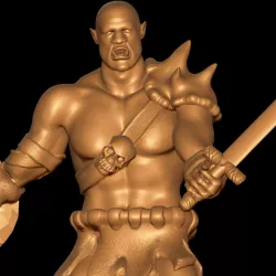 $7.95Orc Barbarian Gladiator - Valtgar the slave