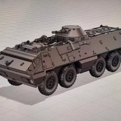 $8.00OT-64 SKOT APC Soviet Polish Czech 1/72 20mm