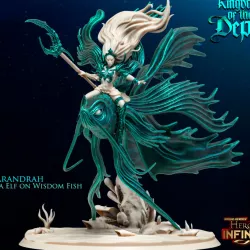 $8.00Sarandrah, Sea Elf on Wisdom Fish