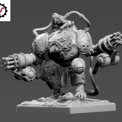 $8.50OGRE RAT WITH RATTLING GUN