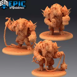 $8.90Pigserker Set / Pig Berserker / Armored Were Boar