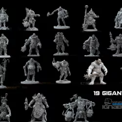 $9.00¡¡OFERTA !!, 19 GIGANTES PARA WARHAMMER