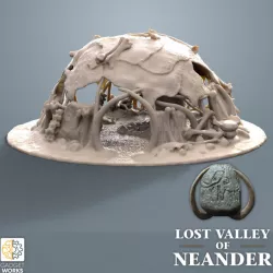 $9.00Neanderthal Village set