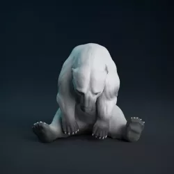$9.00Sad Polar Bear