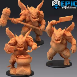$9.90Pig Demon Set / Flying Boar Creature / Abyss General