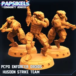 $9.99PCPD ENFORCER DROID UNITS HUDSON STRIKE TEAM