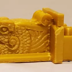 Montini Aztec Dragon Head (Lego Compatible)