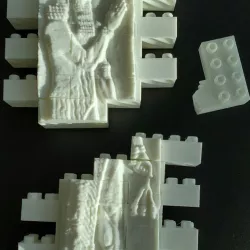 Montini Reign of Sargon II Wall Set (Lego Compatible)