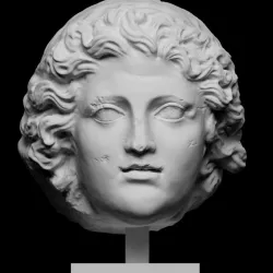 Monumental Portrait Head of Alexander the Great