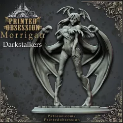 Morrigan - DarkStalkers - 30cm Model - Printed Obsession
