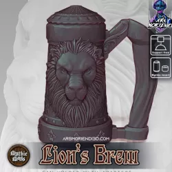 Mythic Mugs - Lion's Brew - Can Holder / Storage Container