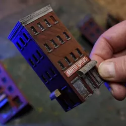 N Scale Building Façade 1