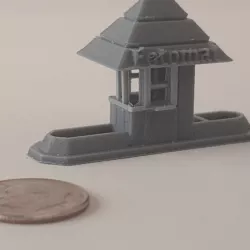 N-Scale Fotomat / Guard Shack