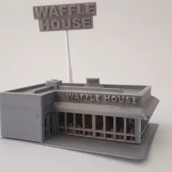 N-Scale Waffle House