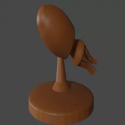 Naruto Inspired, Deidara ClayJellyfish tabletop miniature